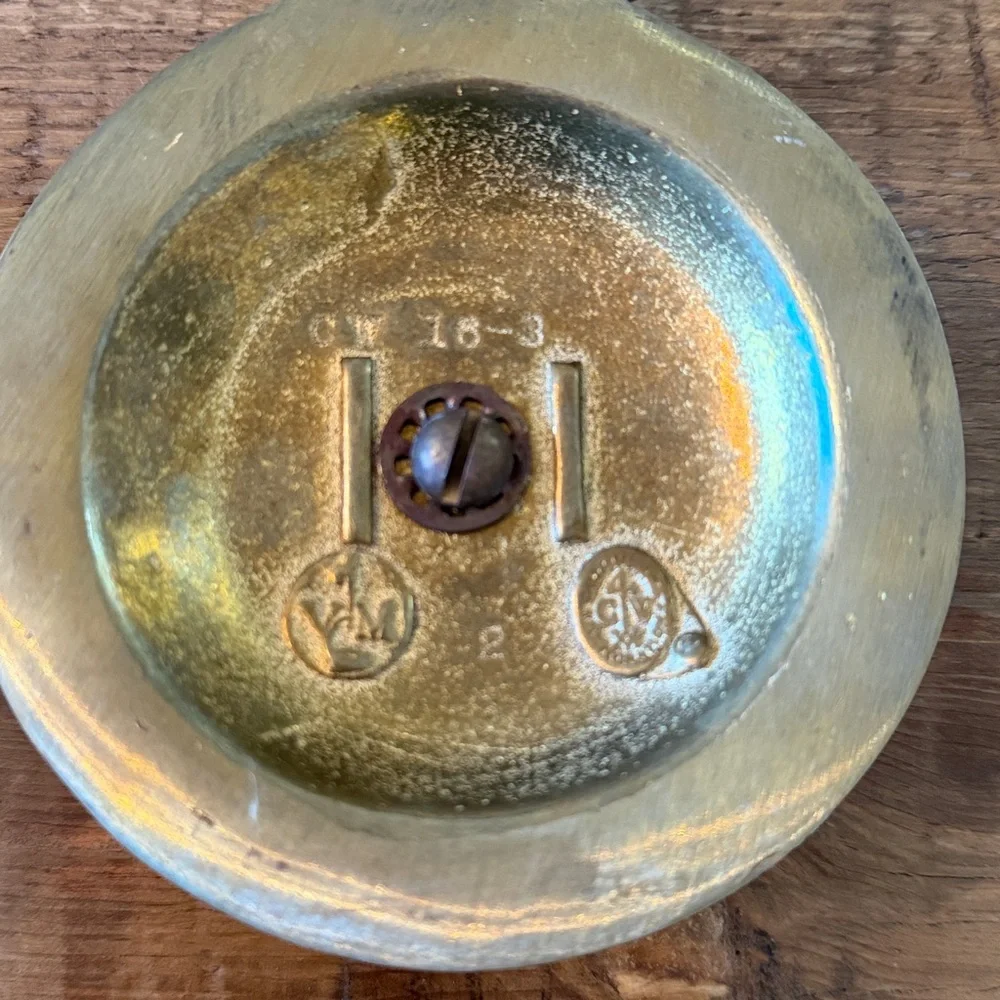 2 Colonial Williamsburg Restoration Brass Sconce. Solid Brass | BACKPLATES ONLY.